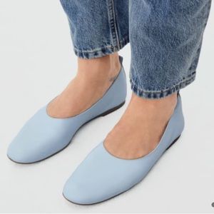 Everlane Blue Italian Leather Day Glove | Sz 9